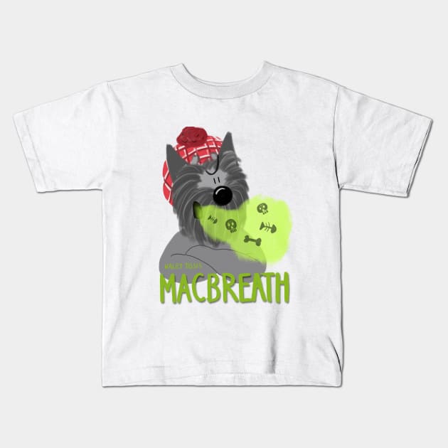 Macbreath! Kids T-Shirt by Hallo Molly